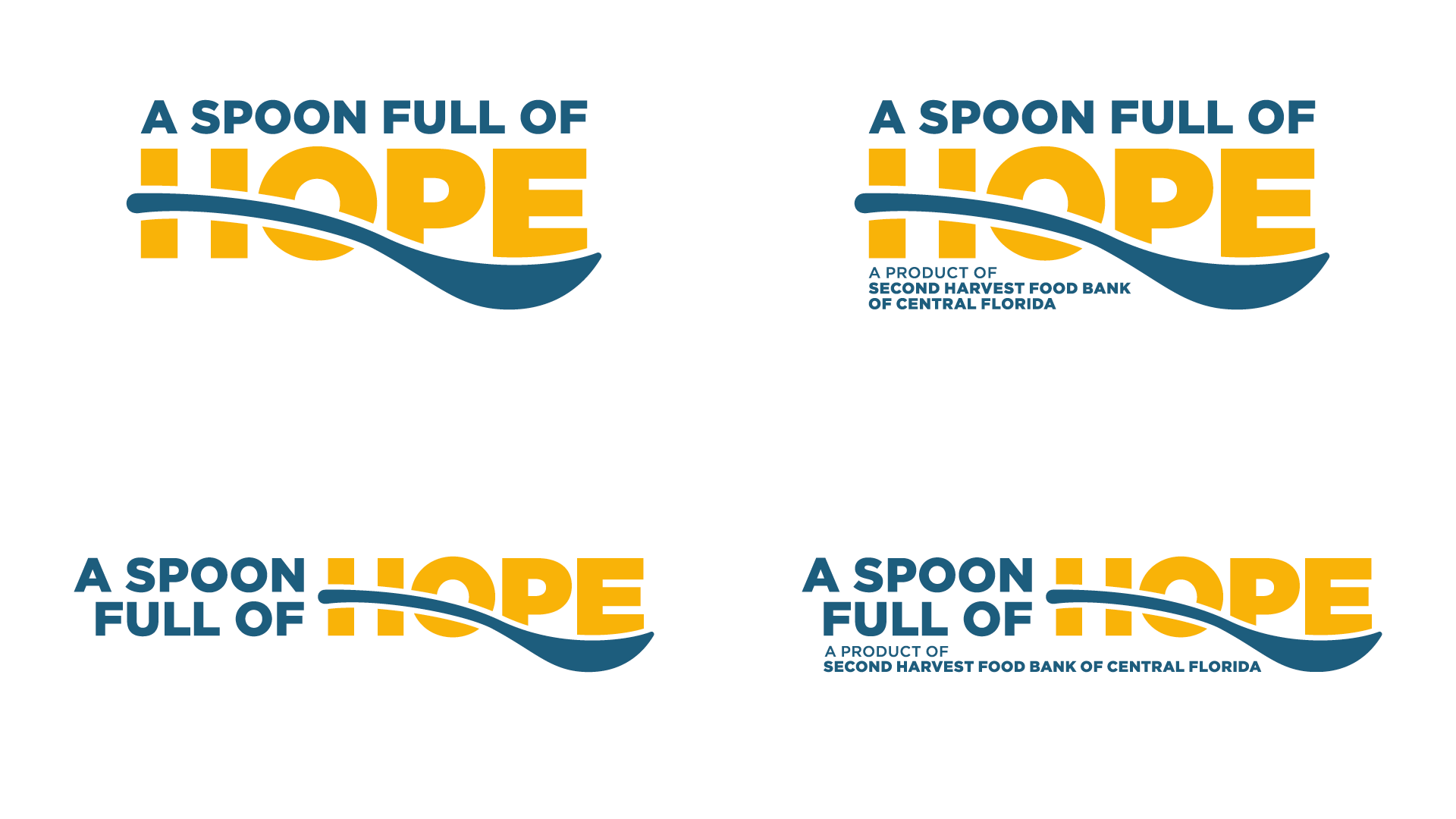 A Spoonful Of Hope - Logo Lockups A Spoonful Of Hope -